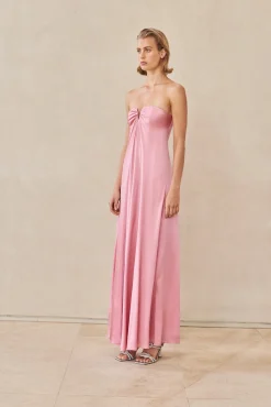 JANELLE GOWN - SHELL PINK