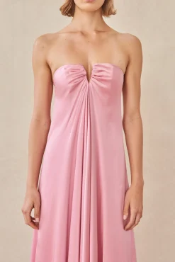 JANELLE GOWN - SHELL PINK