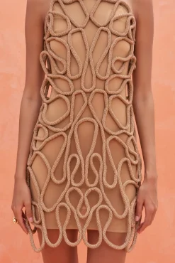 JEMIMA DRESS - CHAMPAGNE
