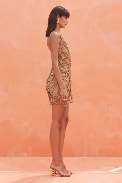 JEMIMA DRESS - CHAMPAGNE