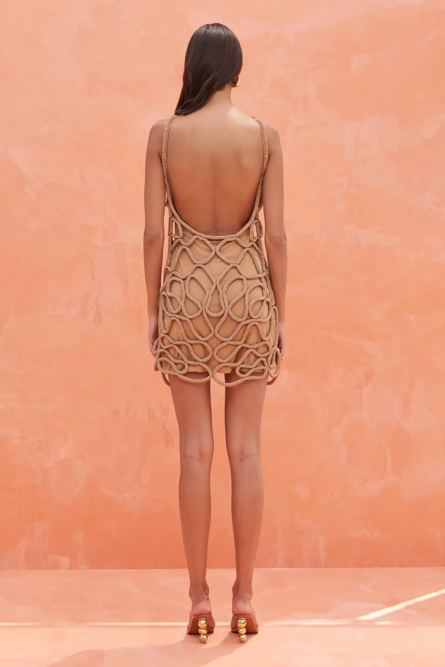 JEMIMA DRESS - CHAMPAGNE