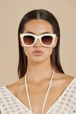 JULI SUNGLASSES - OFF WHITE