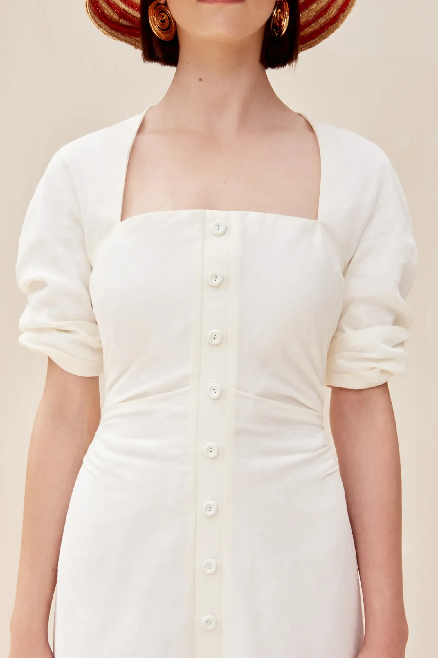 KARISSA DRESS - OFF WHITE
