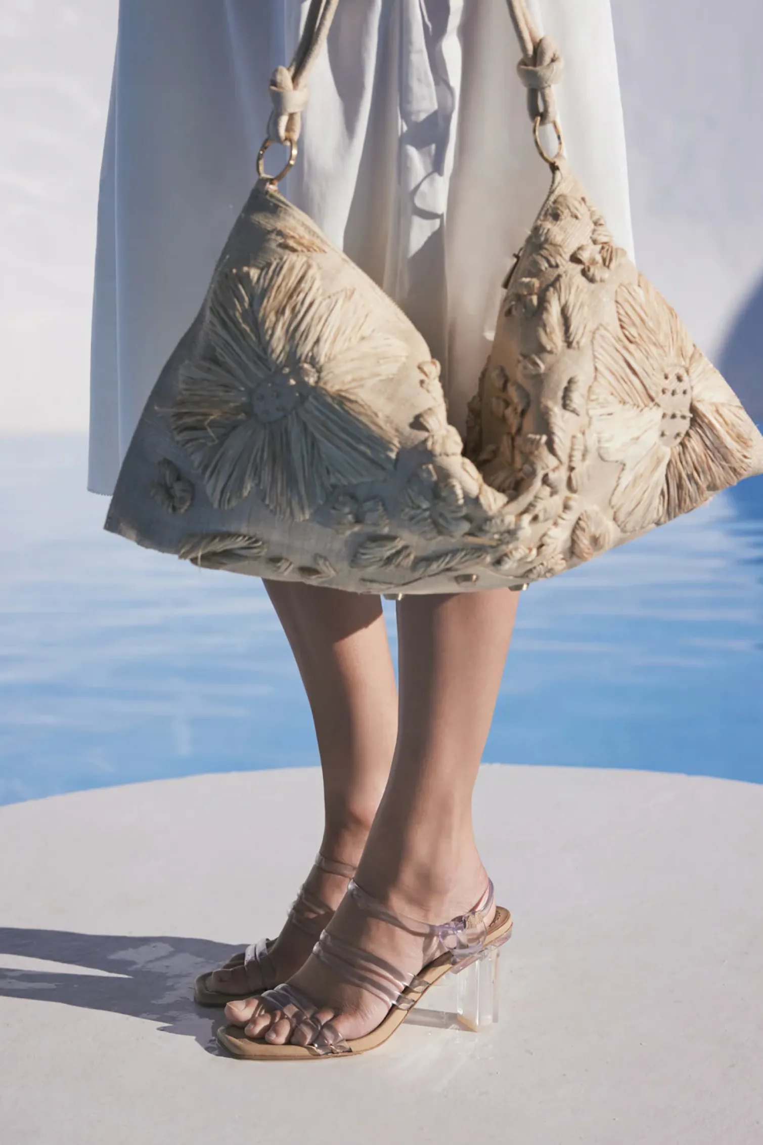 KAYLA SANDAL - CLEAR