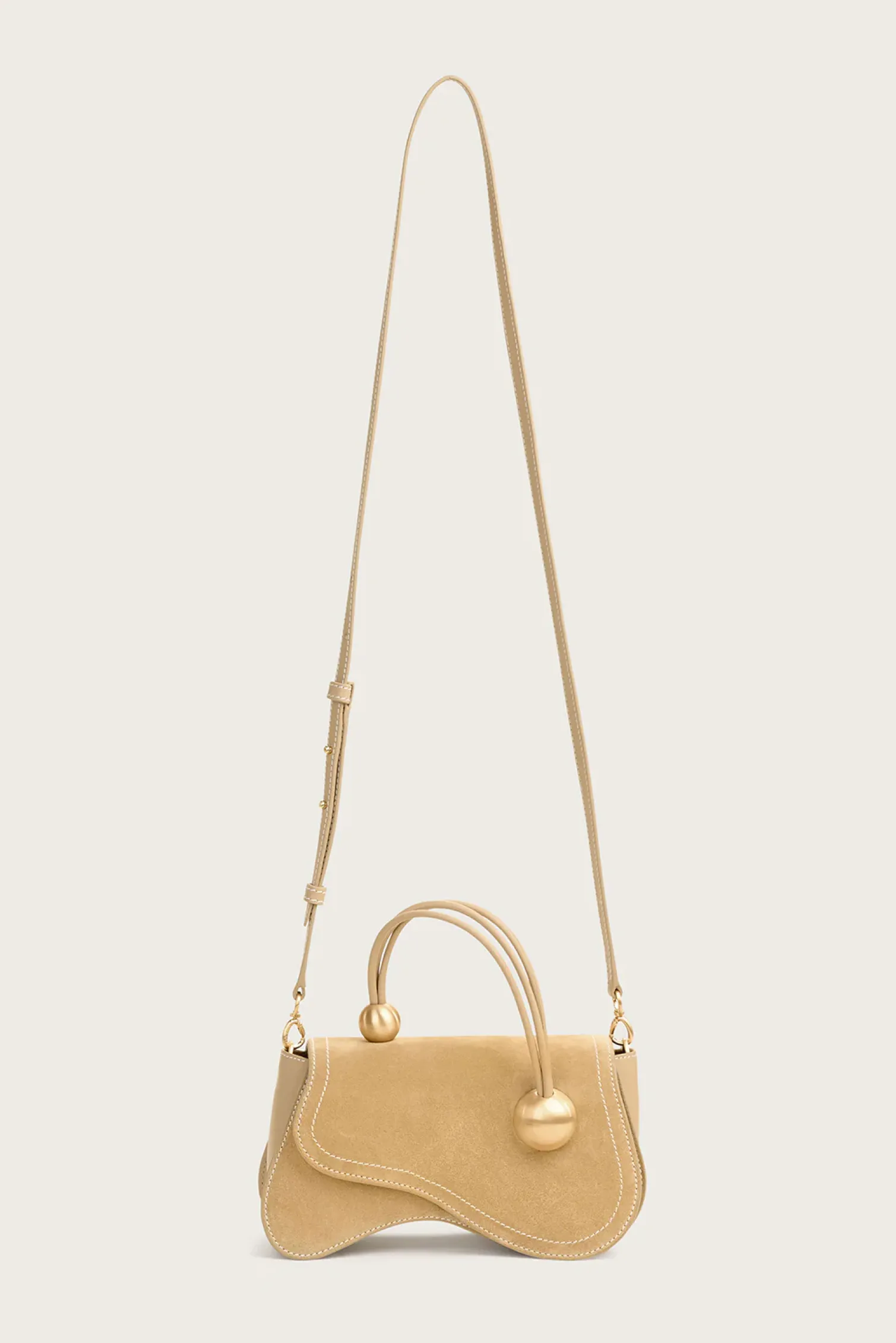 KAZIA CROSSBODY BAG - SAND DOLLAR
