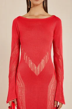 KENNON KNIT DRESS - LOLLIPOP