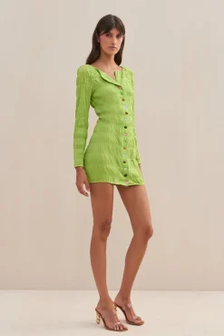 LAFINA DRESS - LIME