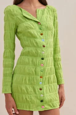 LAFINA DRESS - LIME