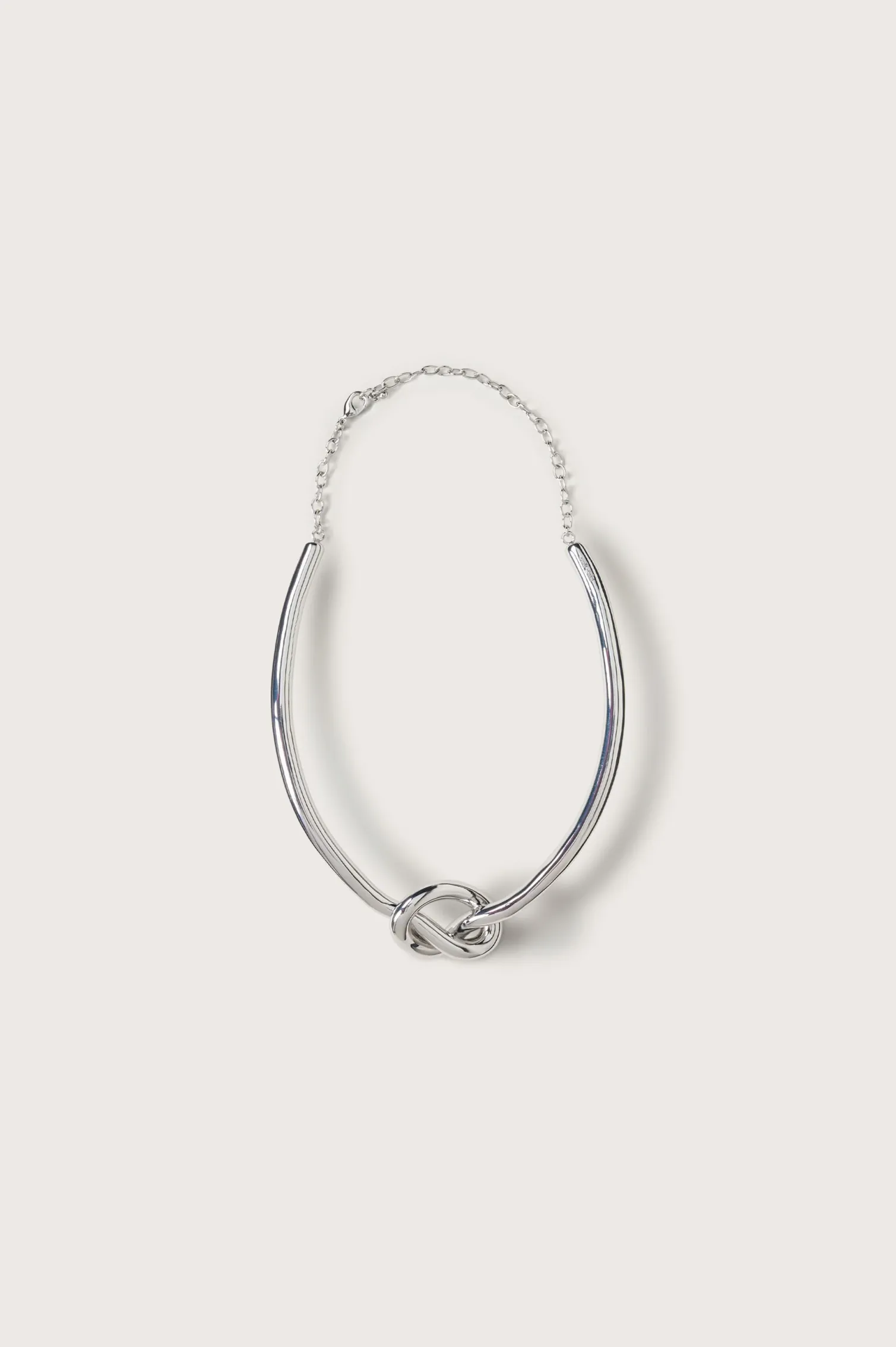 LANA CHOKER - SHINY SILVER