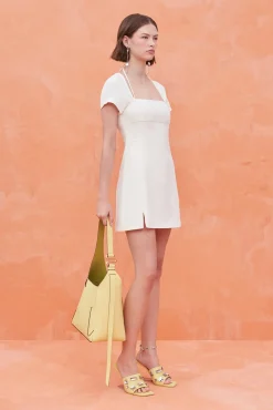 LEONORA DRESS - OFF WHITE