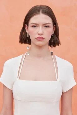 LEONORA DRESS - OFF WHITE