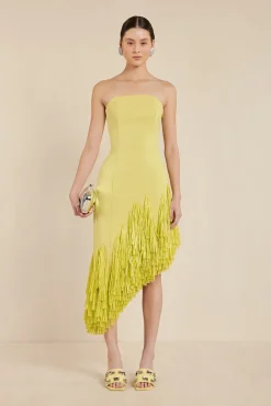 LIBBY GOWN - LEMON SORBET