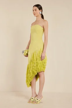 LIBBY GOWN - LEMON SORBET