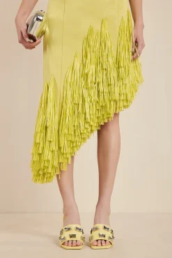 LIBBY GOWN - LEMON SORBET