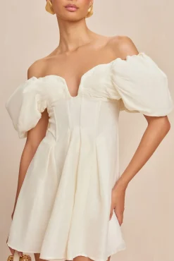 LISSETT DRESS - OFF WHITE