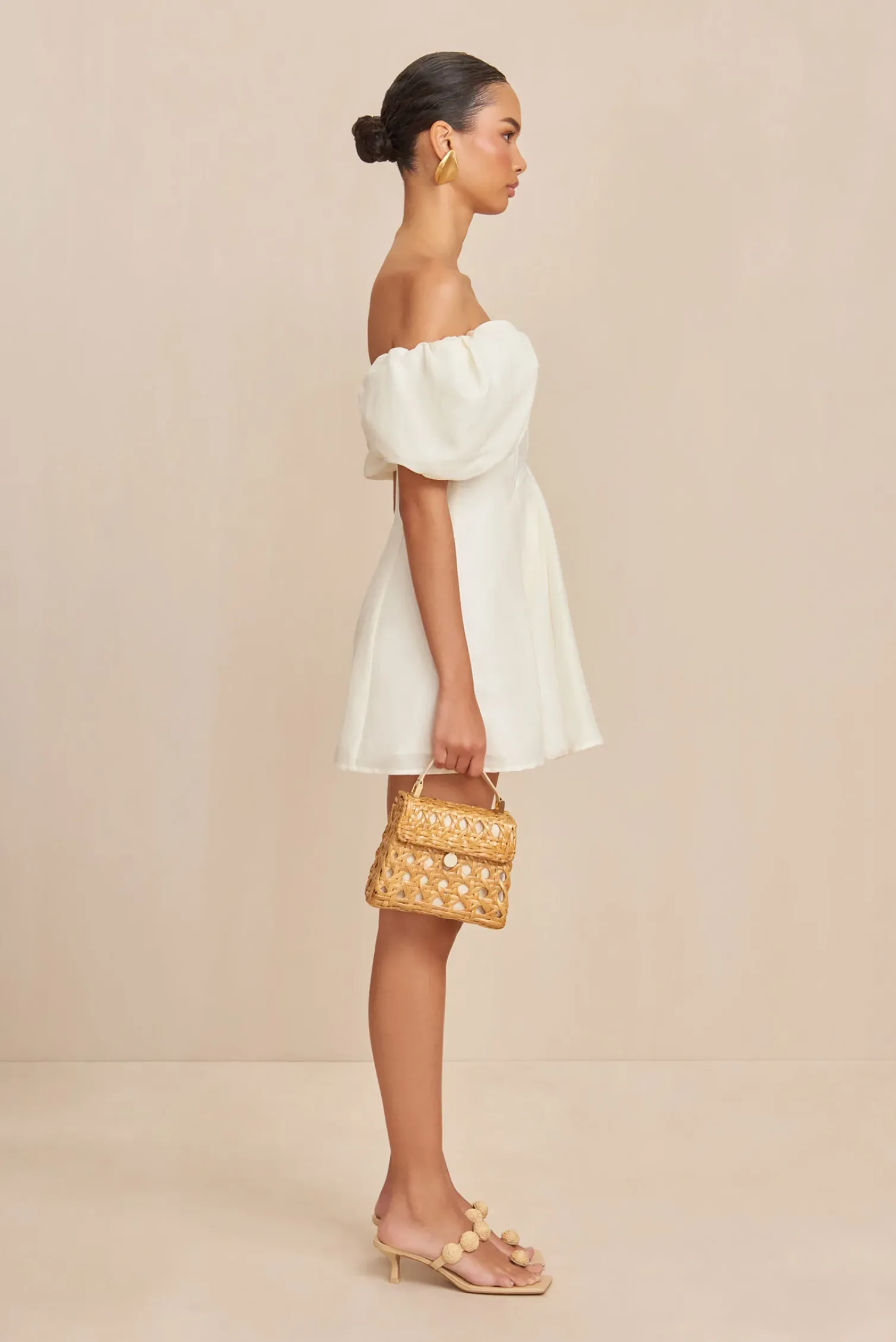 LISSETT DRESS - OFF WHITE