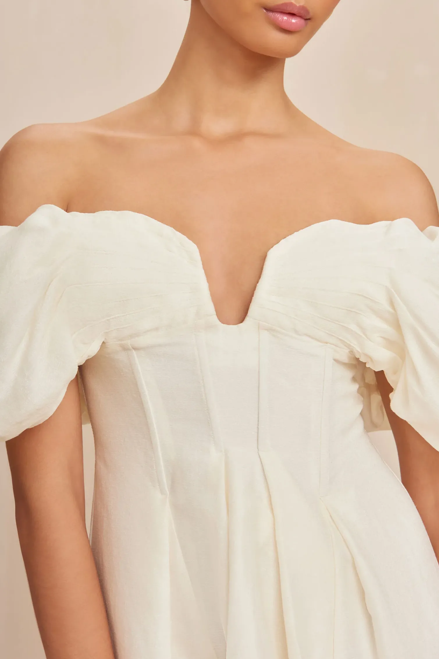 LISSETT DRESS - OFF WHITE