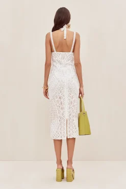 LOUISE DRESS - OFF WHITE