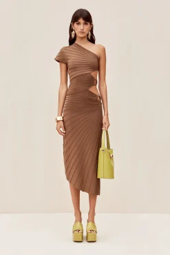 LURENZ KNIT DRESS - AFFOGATO
