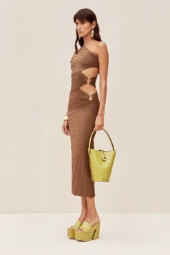 LURENZ KNIT DRESS - AFFOGATO