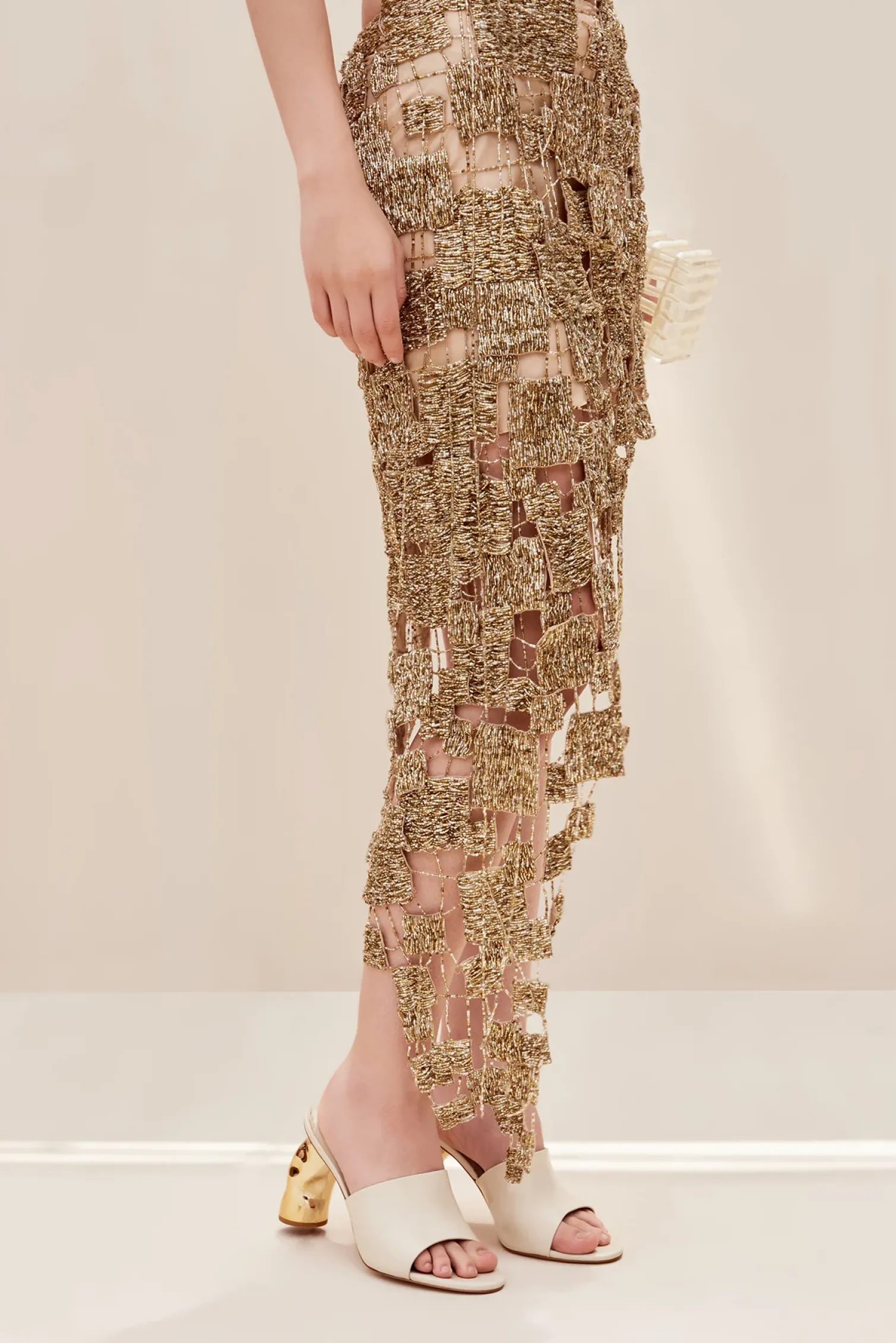 LYANA GOWN - CHAMPAGNE
