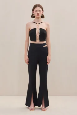 MADDIE TOP - BLACK