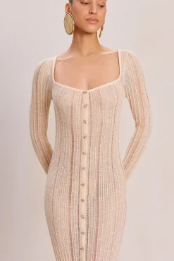 MARIELLA KNIT DRESS - BEACH