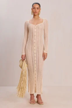 MARIELLA KNIT DRESS - BEACH