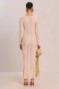 MARIELLA KNIT DRESS - BEACH
