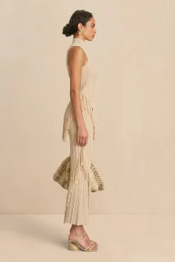 MAUDE KNIT PANT - ECRU