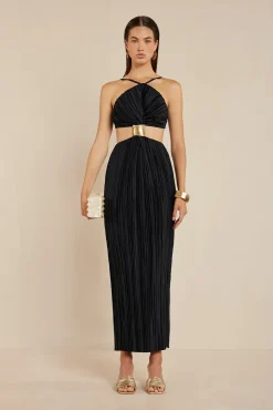 MITRA GOWN - BLACK