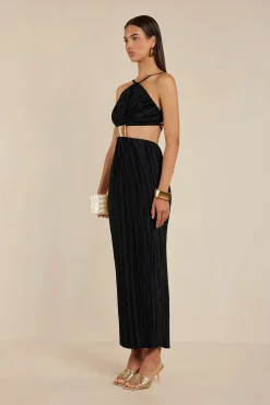 MITRA GOWN - BLACK