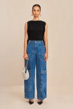 NAKIA TOP - BLACK