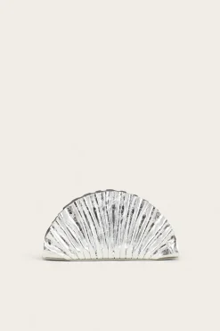 NALA MINI CLUTCH - SILVER