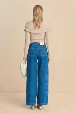 NICIA KNIT TOP - CHAMPAGNE MELANGE