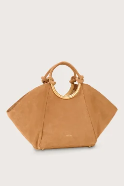 NILA TOTE BAG - CAMEL