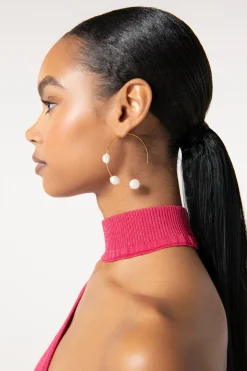 NUBIA EARRING - PEARL