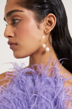 NUBIA EARRING - PEARL