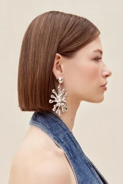 ODEYA EARRING - ANTIQUE SILVER