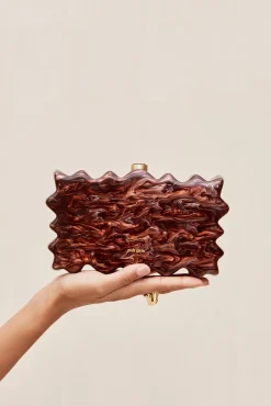PALOMA CLUTCH - BRONZE