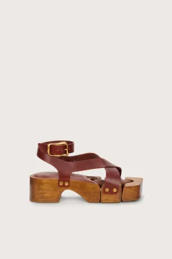 PEPPA CLOG - MAHOGANY
