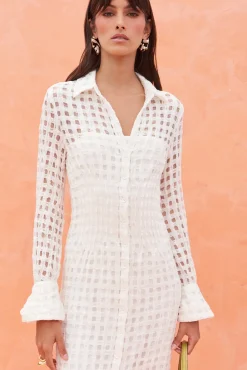 PERNILLE DRESS - OFF WHITE