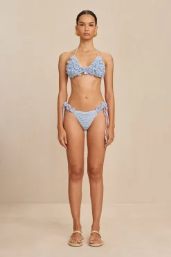 POLA CROCHET BIKINI BOTTOM - MARINE