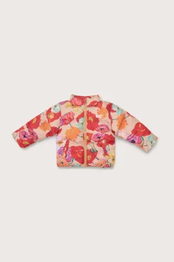POLINA KIDS PUFFER - PAINTED FLORAL