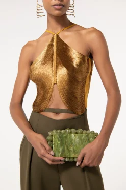 QUELLA TOP - GOLD