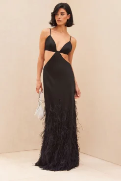RAISA GOWN - BLACK