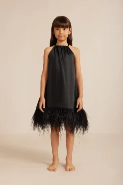 REEVES KIDS DRESS - BLACK