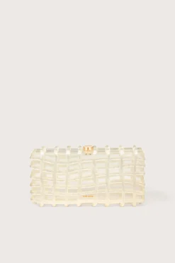 RINA CLUTCH - IVORY