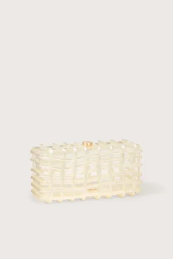 RINA CLUTCH - IVORY