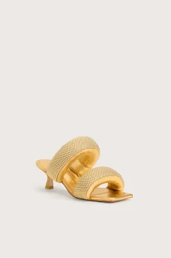 RUE SANDAL - SHINY BRASS